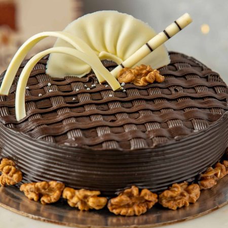 Chocolate Walnut Cake