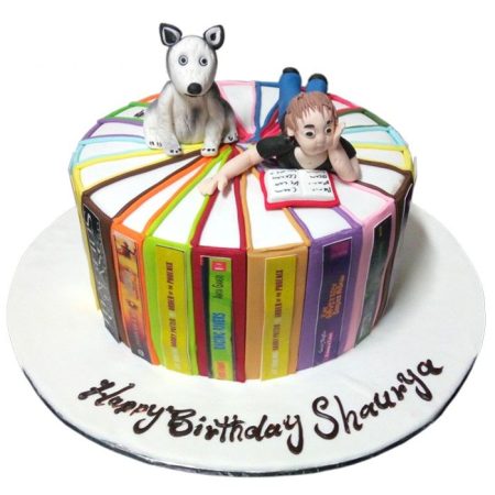 Fondant Book Cake (FBT-6015)