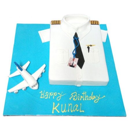 Fondant Pilot Dress Cake (FBT-6016)