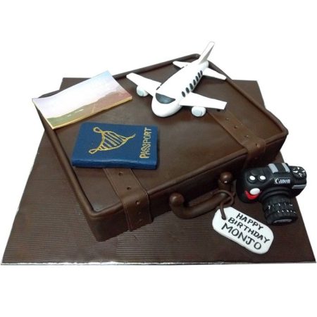 Fondant Travel Cake (FTH-3023)