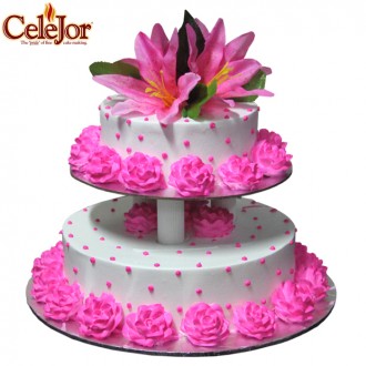 Wedding Cake Tier Cake (WD-1002)