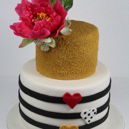Fondant Wedding Cake (FWD-1012)