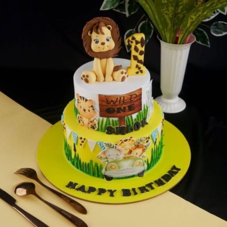 Animal Theme Cake (BT-6008)