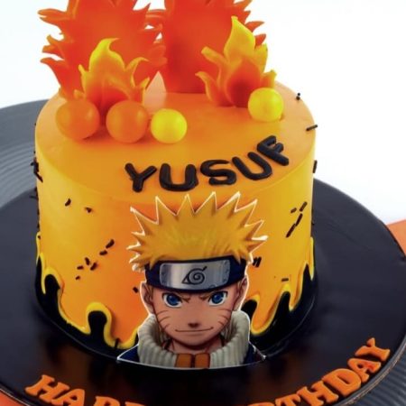Naruto Theme Cake (BT-6014)
