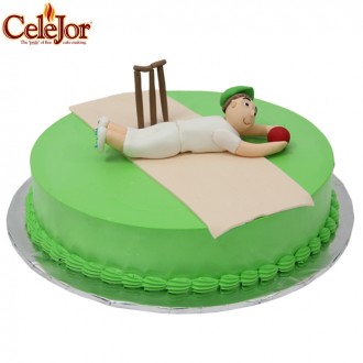 Cricket Theme Cake (BT-6005)