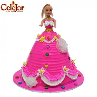 Barbie Doll Cake (CT-5006)
