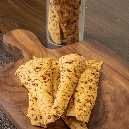 Whole Wheat Paprika Lavache (Eggless) 100gm