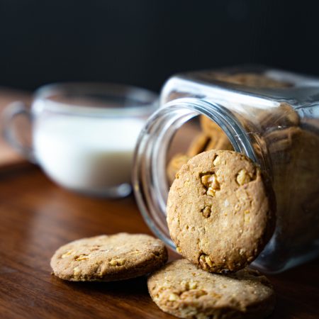 Whole Wheat Walnut  Cookie (Eggless) 200gm