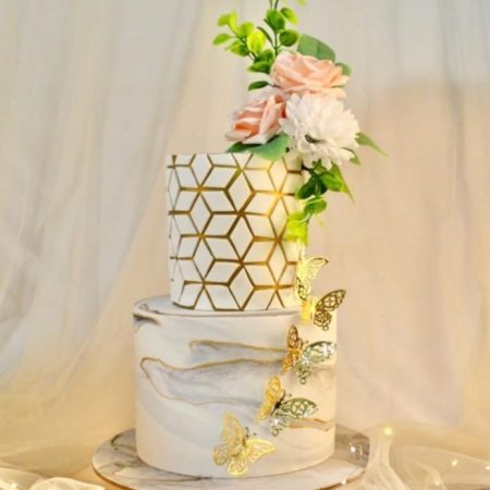 Fondant Wedding Cake (FWD-1026)