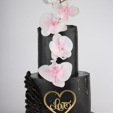 Fondant Wedding Cake (FWD-1028)