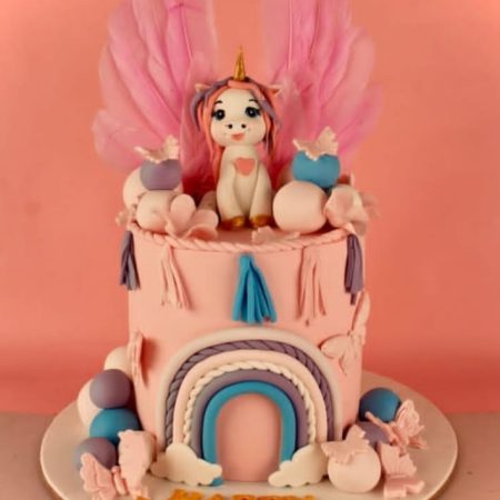 Unicorn Theme Cake (GT-7021)