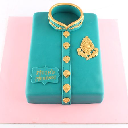 Fondant Sherwani shut Cake (TH-3028)
