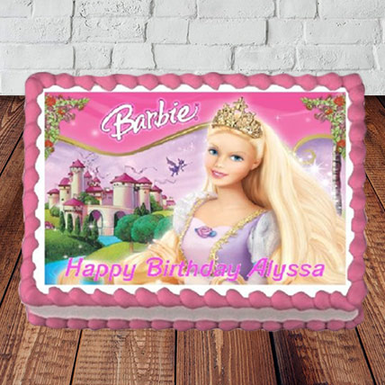 Barbie Photo Cake (PH-23)