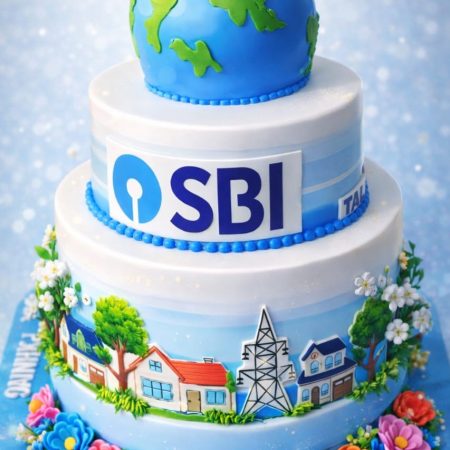Sbi Logo Cake (TH-3027)