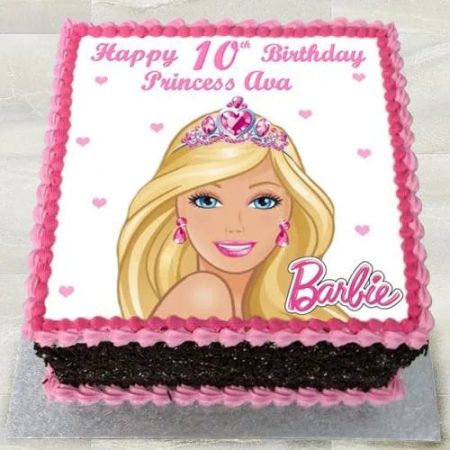 Barbie Photo Cake (PH-35)