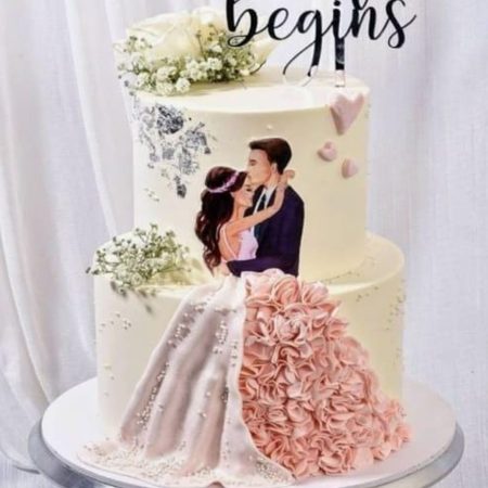 Engaged Cake (WD-1022)