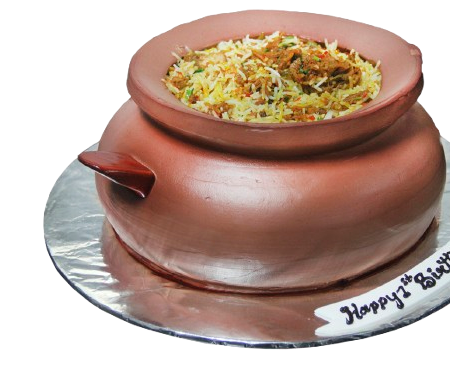 Biryani Handi Cake (TH-3043)
