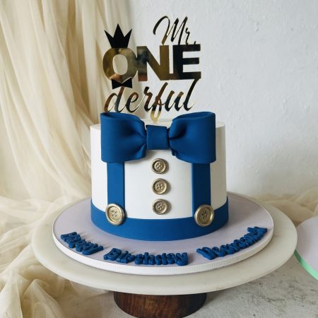 Bow Theme Cake (TH-3042)