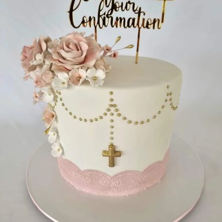 Fondant Communion Cake (FT-2025)