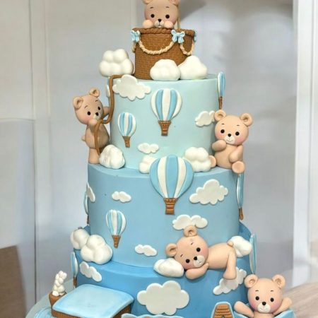 Teddy Bear Cake (TH-3048)