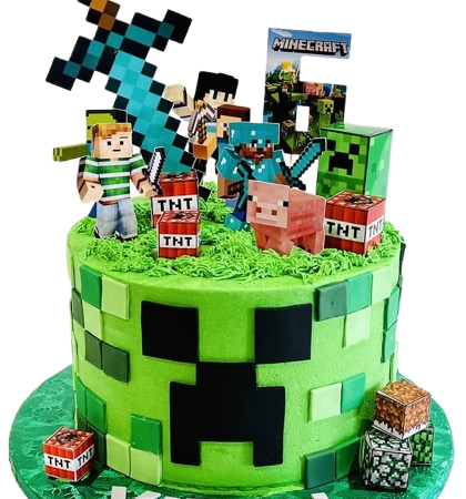 Minecraft Cake (TH-3044)